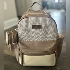 Itzy Ritzy mini diaper bag w/ paci pod